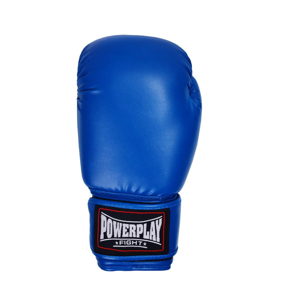 Боксерські рукавиці PowerPlay PP_3004_10oz_Blue, Сині 10 унцій