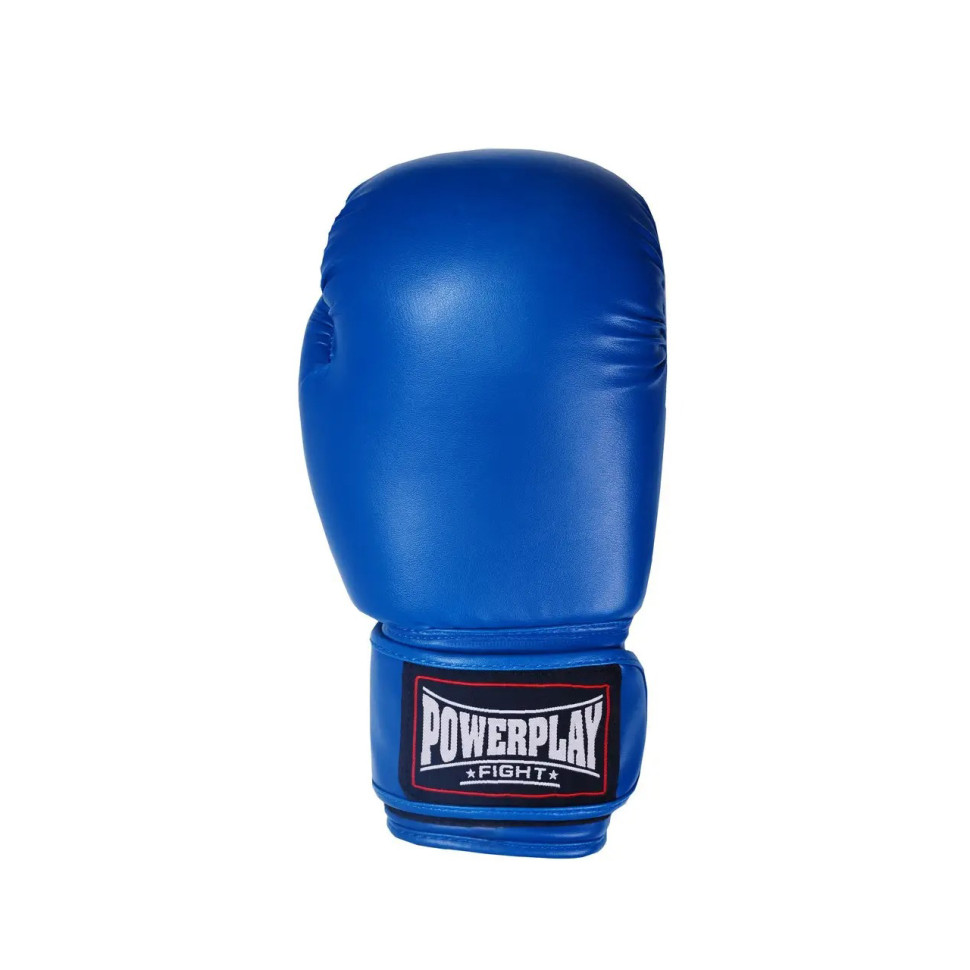 Боксерські рукавиці PowerPlay PP_3004_10oz_Blue, Сині 10 унцій