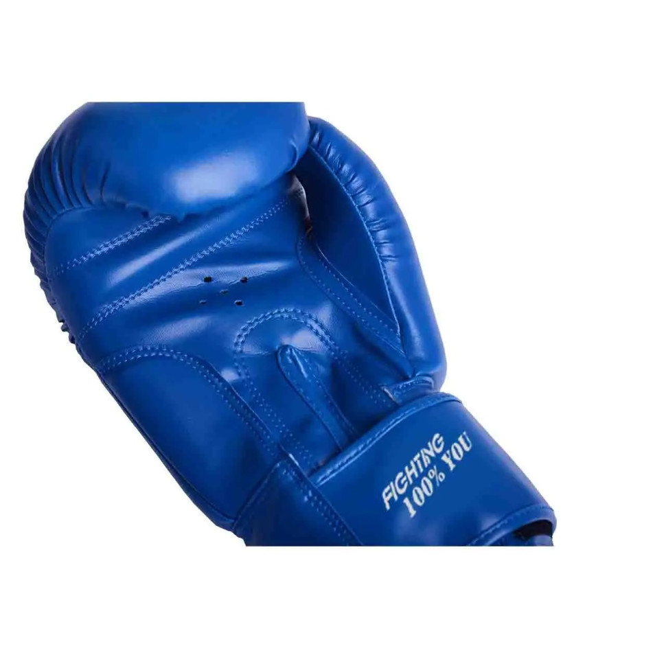 Боксерські рукавиці PowerPlay PP_3004_10oz_Blue, Сині 10 унцій