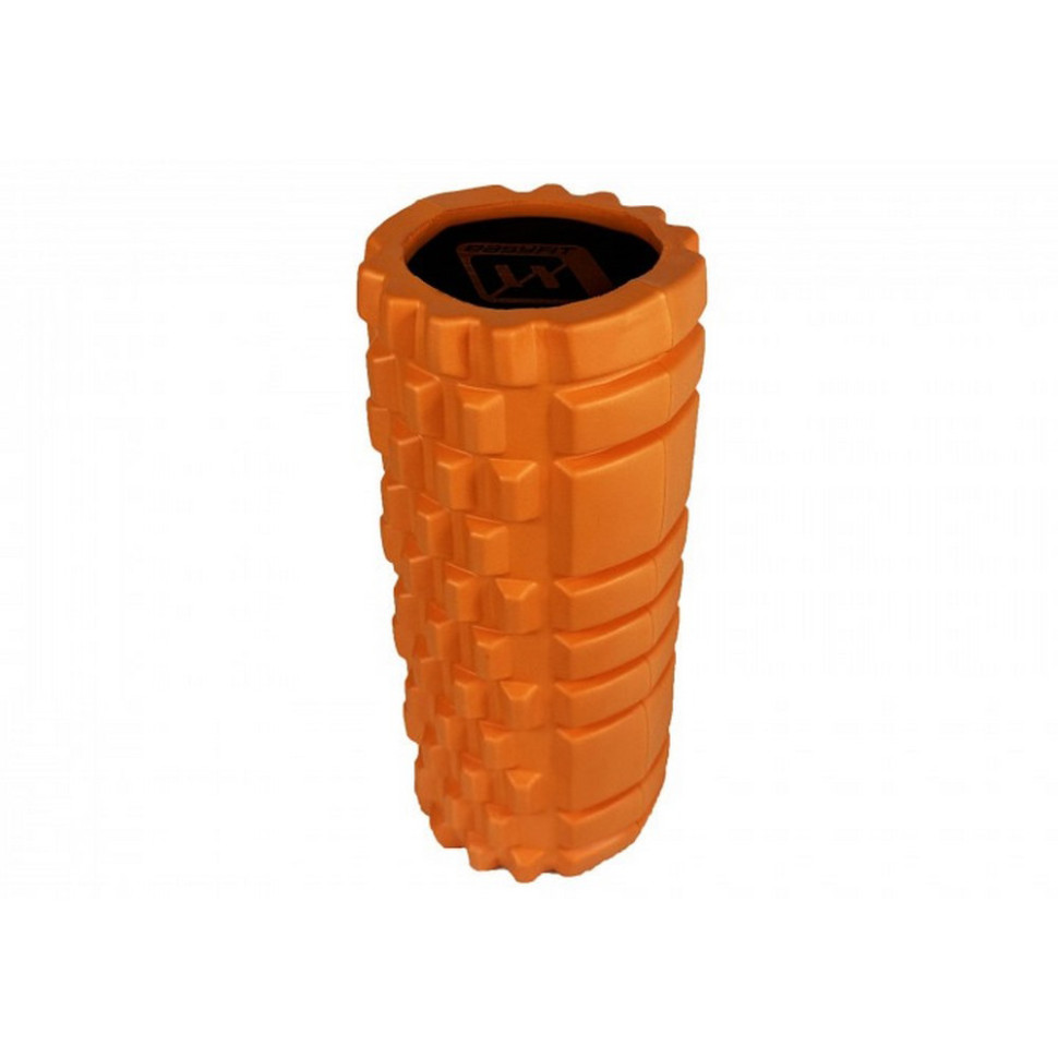 Массажный ролик Solid Roller v.1.1s EasyFit EF-2050-Or 33 см, оранжевый