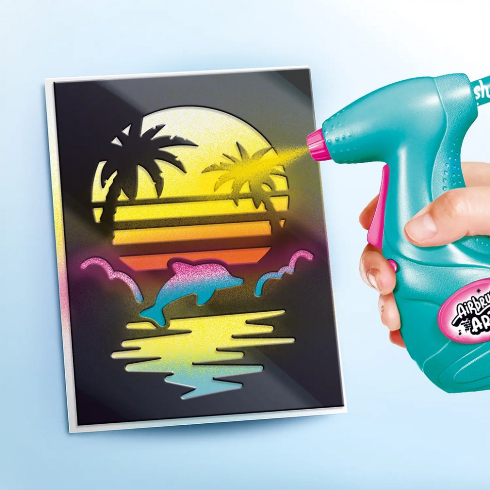Набор для творчества DIY AIRBRUSH ART CanalToys AIR015 с постерами