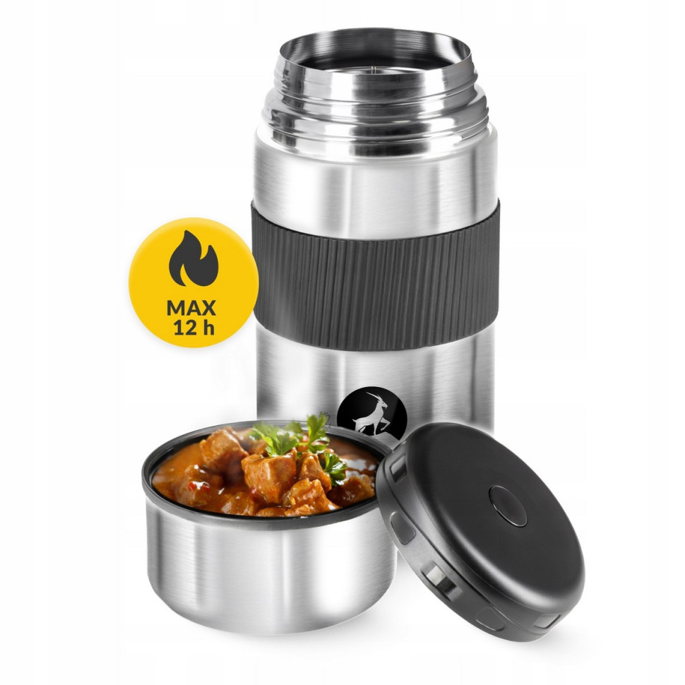 Термос для еды Mountain Goat 1 л Silver P-5907739315809