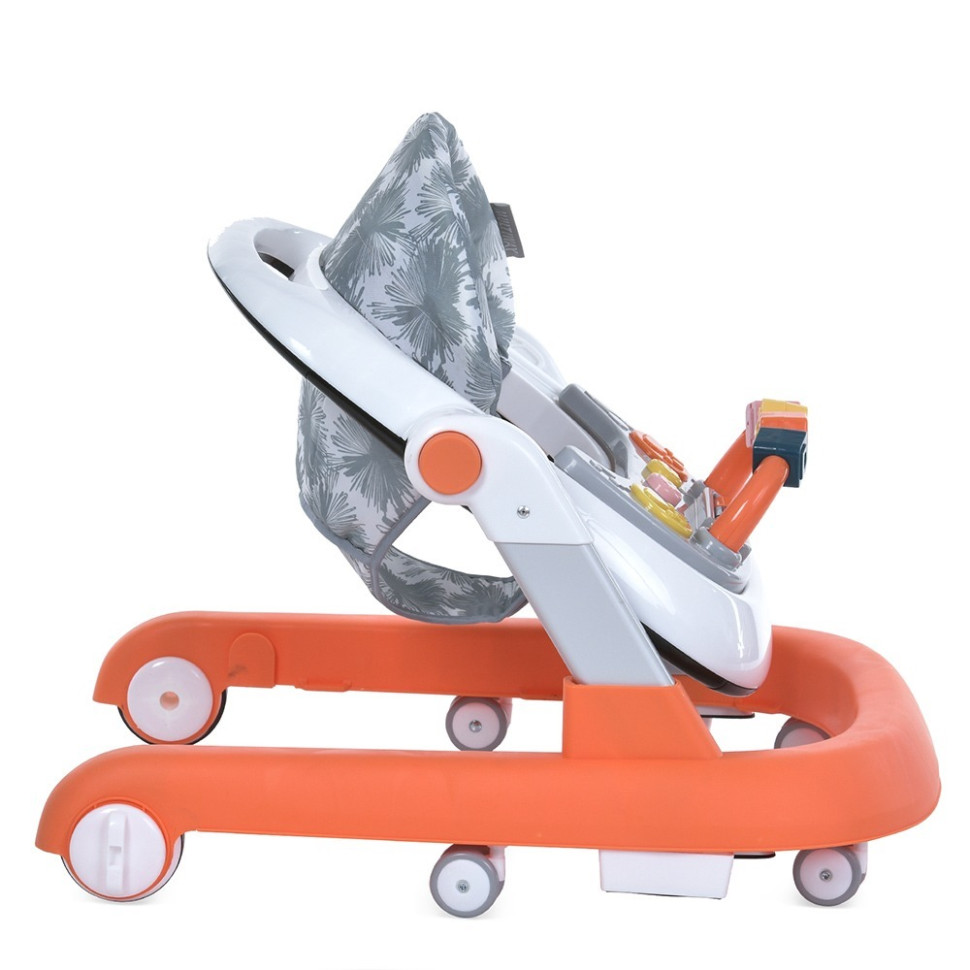 Ходунки детские MULTIWAY El Camino ME 1163 Orange, с погремушкой