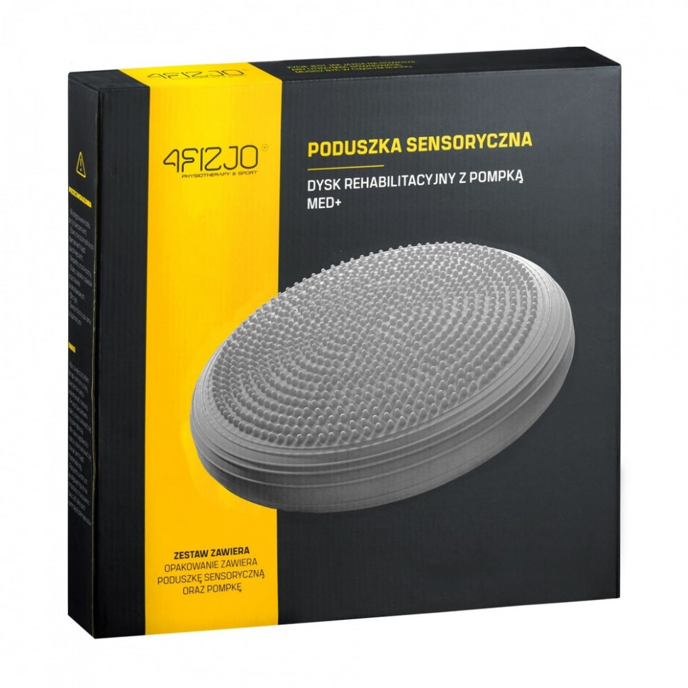 Балансувальна подушка-диск 4FIZJO 4FJ0315, 33 см, Grey