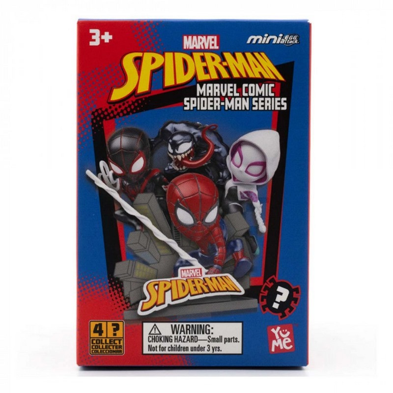 Іграшка сюрприз з колекційною фігуркою Spider-Man серія Attack YUME 10144