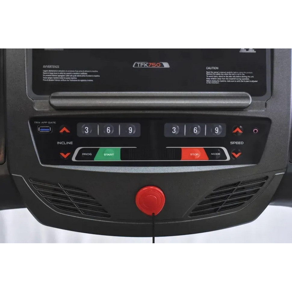 Тренажер бігова доріжка TFK 750 Everfit 931232 розмір 196х83х136 см