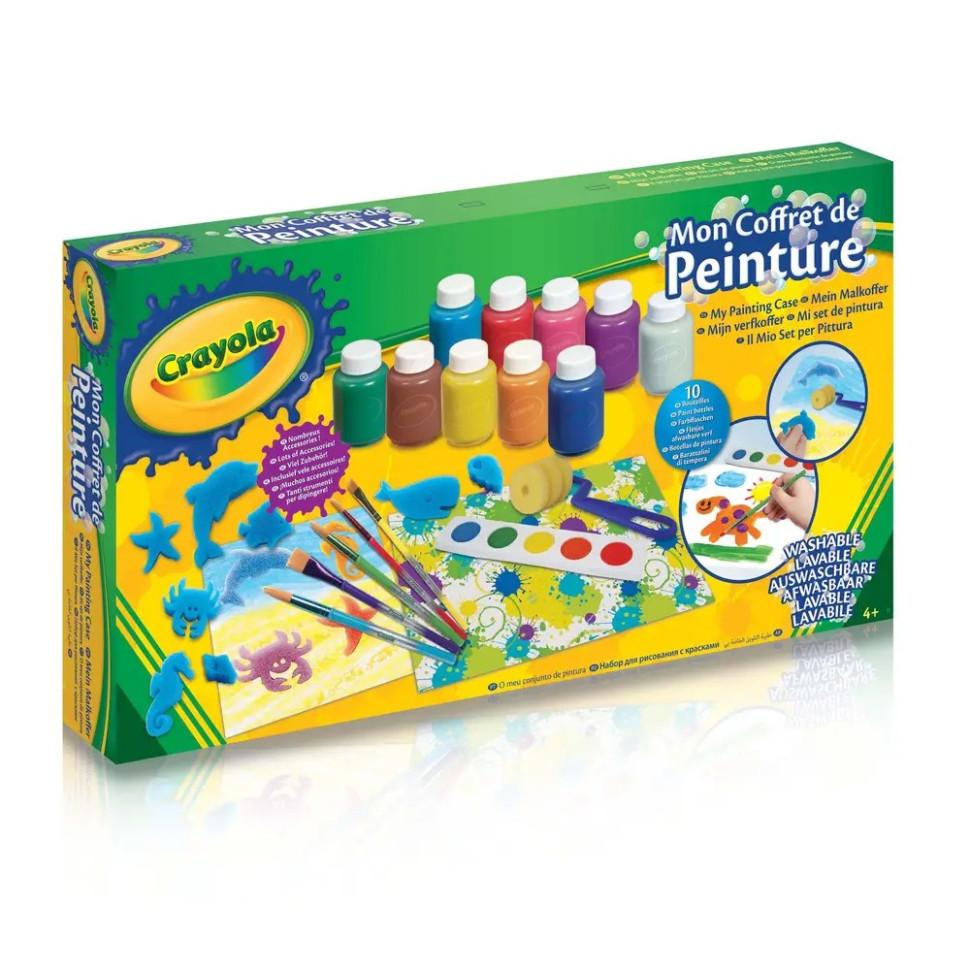 Набір для малювання Deluxe Crayola 256472.006 з пензликами