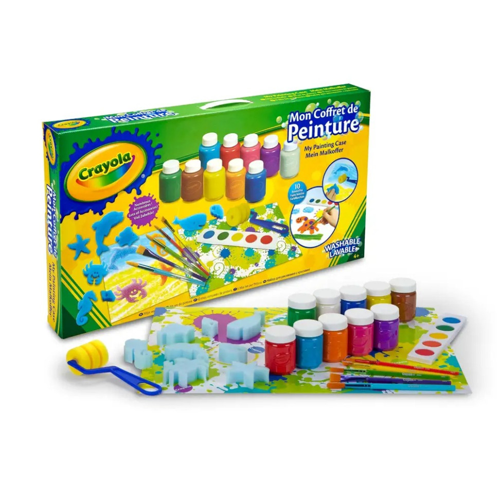 Набір для малювання Deluxe Crayola 256472.006 з пензликами