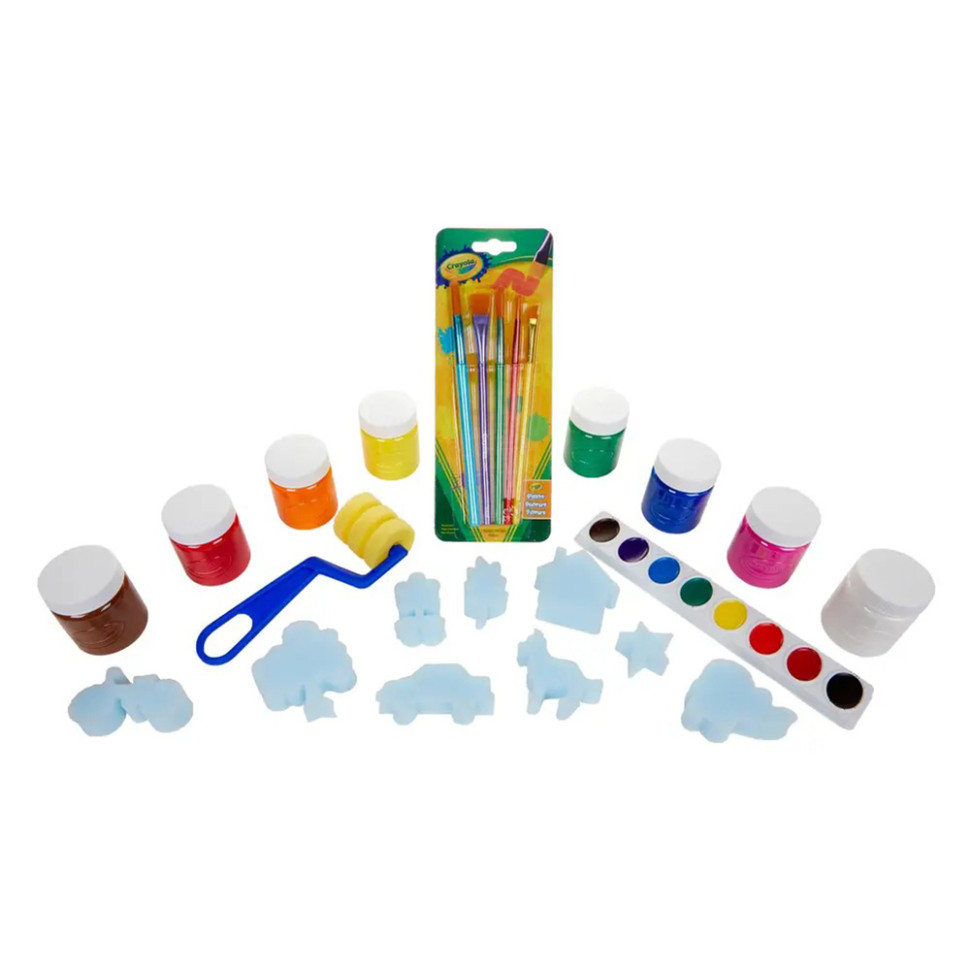 Набір для малювання Deluxe Crayola 256472.006 з пензликами