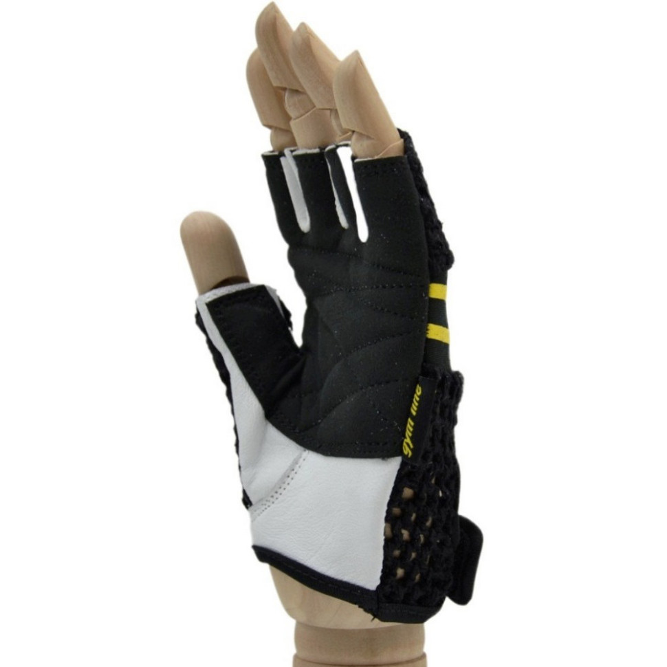 Рукавички для фітнесу Basic EVO Power System PS_2100E_L_Black/Yellow, L