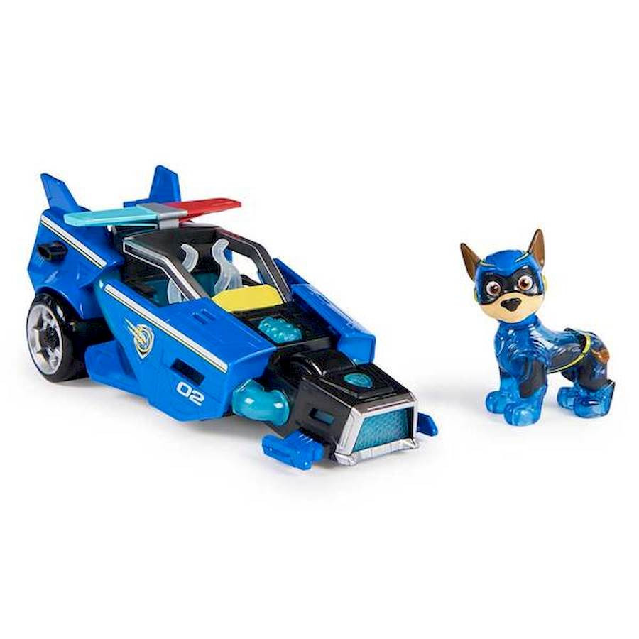 Игровой автомобиль-трансформер с фигуркой Гонщика Spin Master SM17776/6467 со светом и звуком