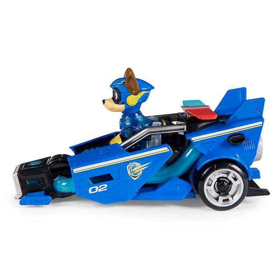 Игровой автомобиль-трансформер с фигуркой Гонщика Spin Master SM17776/6467 со светом и звуком