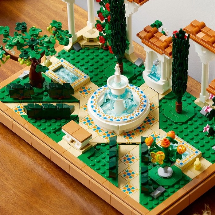 Конструктор Icons Сад фонтанів LEGO 10359LG 1302 деталі