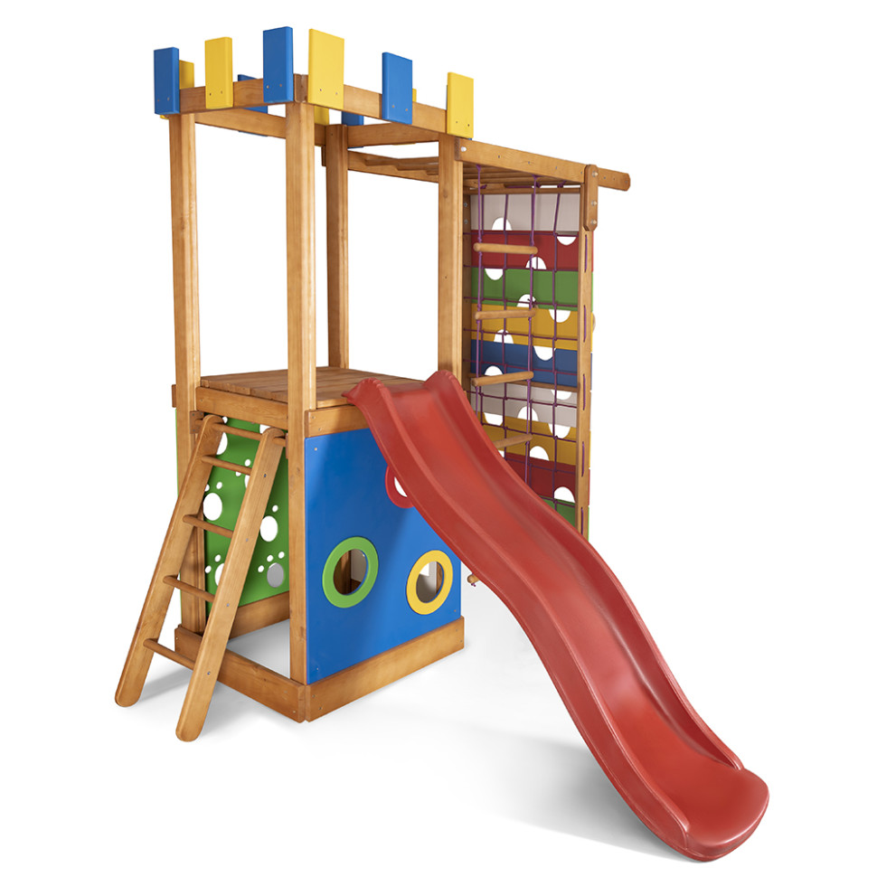 Дитячий ігровий комплекс для дому SportBaby Babyland-15 з кільцями