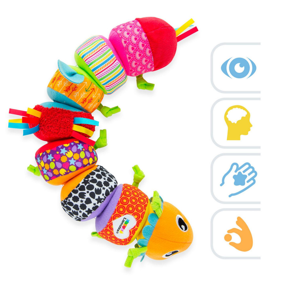 Мягкая игрушка Собери гусеничку Lamaze L27244 длина 40 см