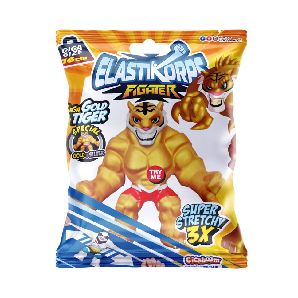 Стретч-іграшка Золотий тигр Elastikorps C1016GF15-2021-5 серії 