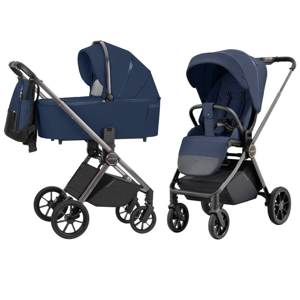 Коляска универсальная 2 в 1 Ultra CARRELLO CRL-6525 Morning Blue 202
