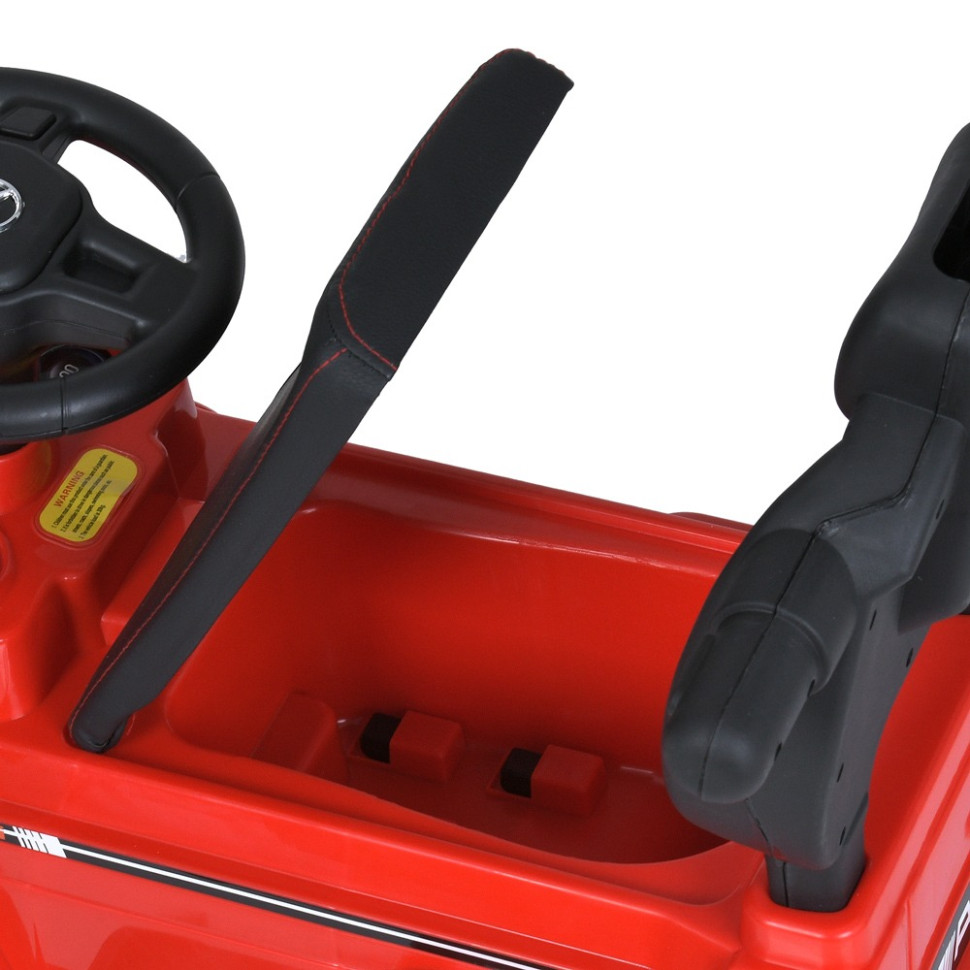Дитяча каталка-толокар Bambi Racer M 5043L-3 червоний, з батьківською ручкою