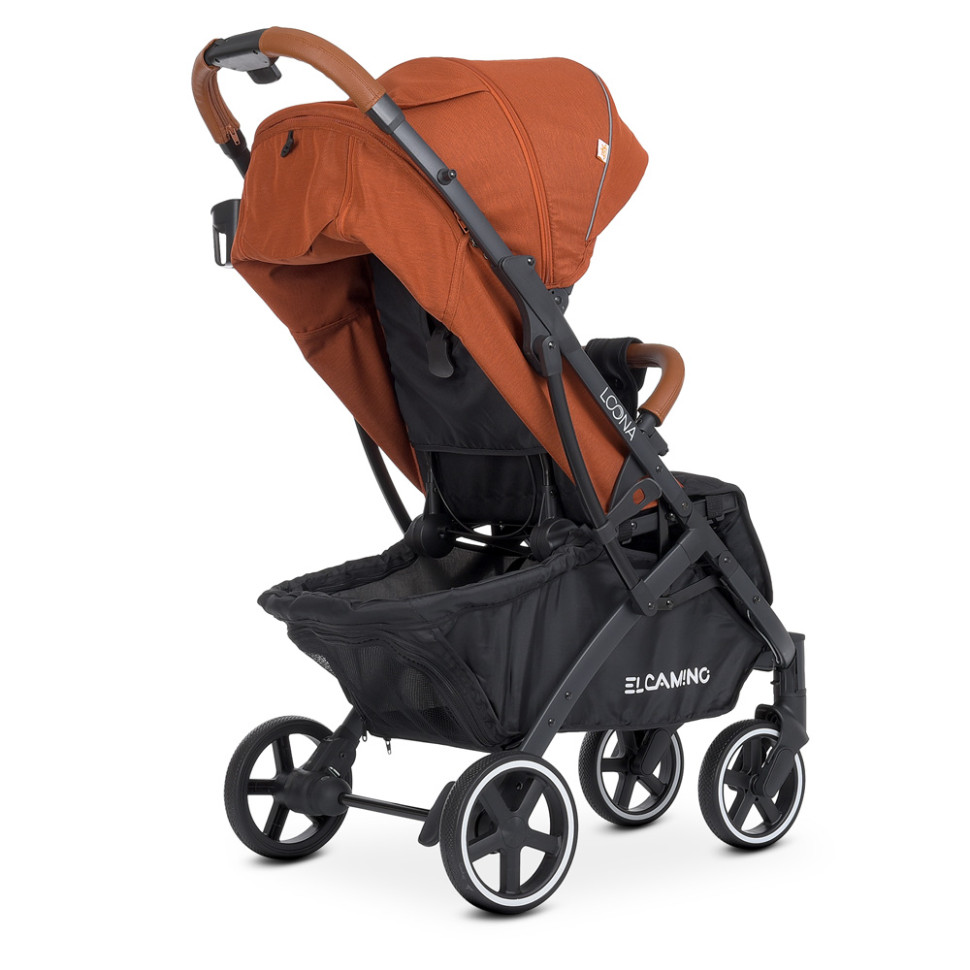 Коляска детская прогулочная EL CAMINO ME 1090-1 Rooibos Orange