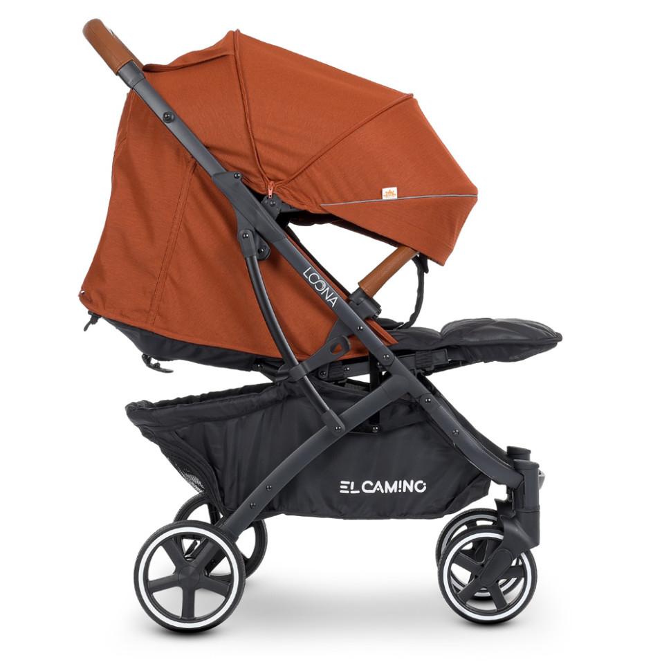 Коляска детская прогулочная EL CAMINO ME 1090-1 Rooibos Orange