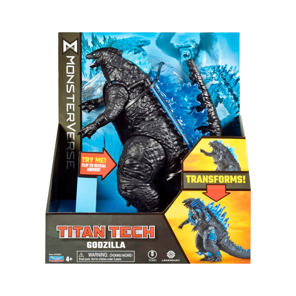 Фигурка  GODZILLA VS. KONG серии «TITAN TECH» – ГОДЗИЛЛА 34931