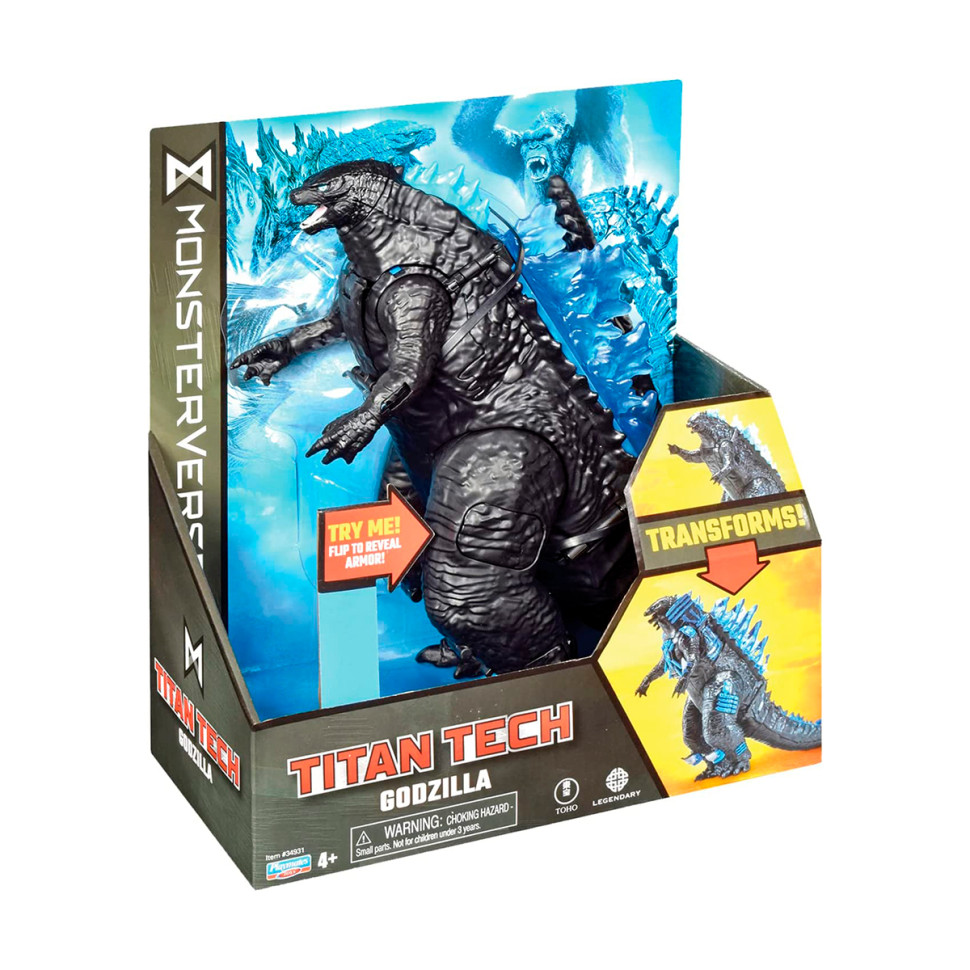 Фигурка  GODZILLA VS. KONG серии «TITAN TECH» – ГОДЗИЛЛА 34931