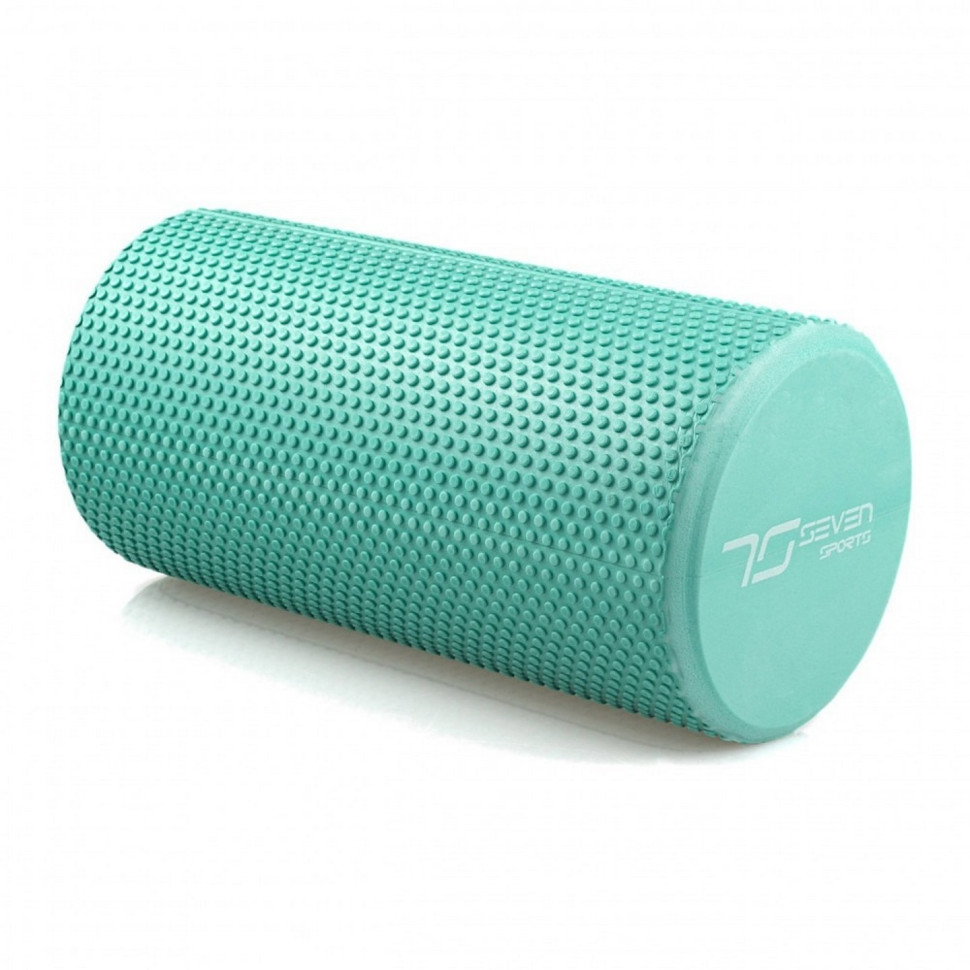 Массажный ролик Foam Roller 7SPORTS RO2-30 MINT, гладкий, EVA, мятный 30*15см