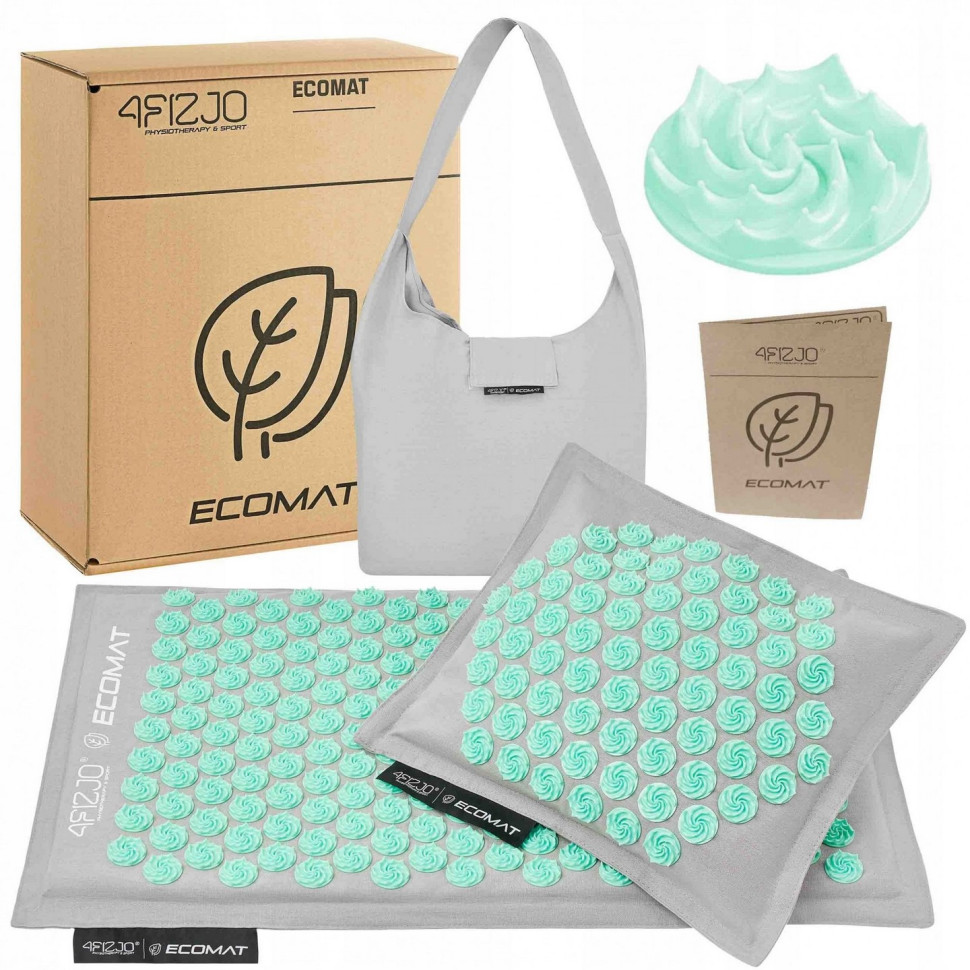 Коврик акупунктурный с подушкой Eco Mat 