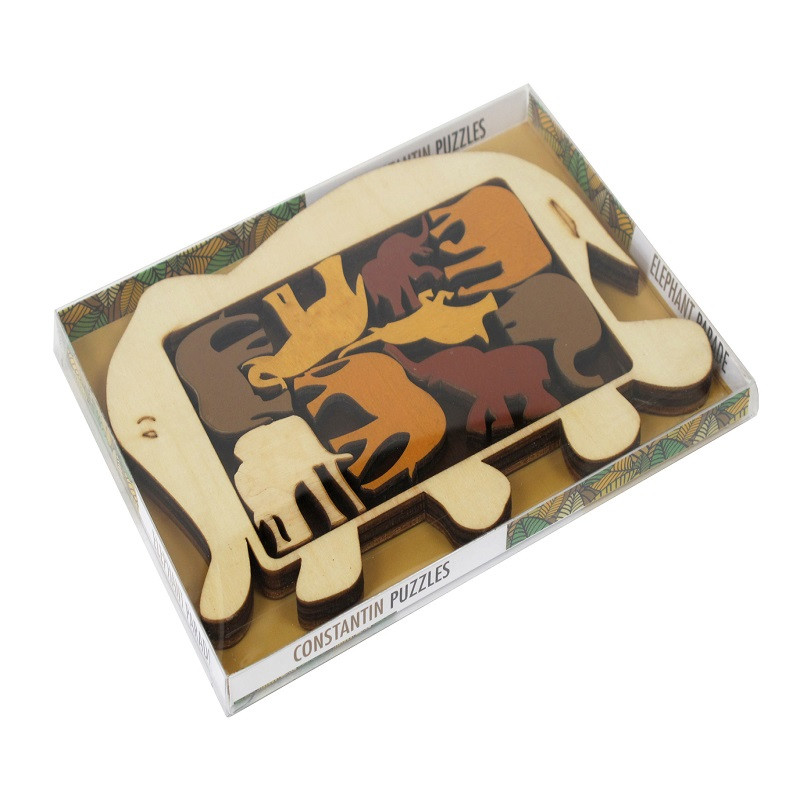 Головоломка Constantin puzzle Elephant parade | Парад слонів C5066 / 6а