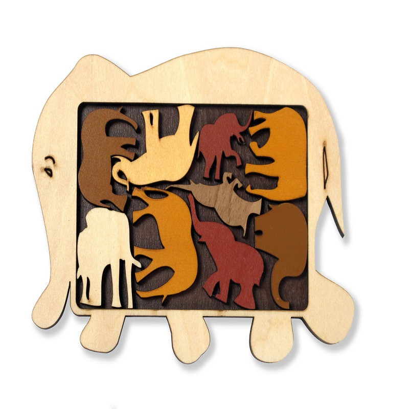 Головоломка Constantin puzzle Elephant parade | Парад слонів C5066 / 6а