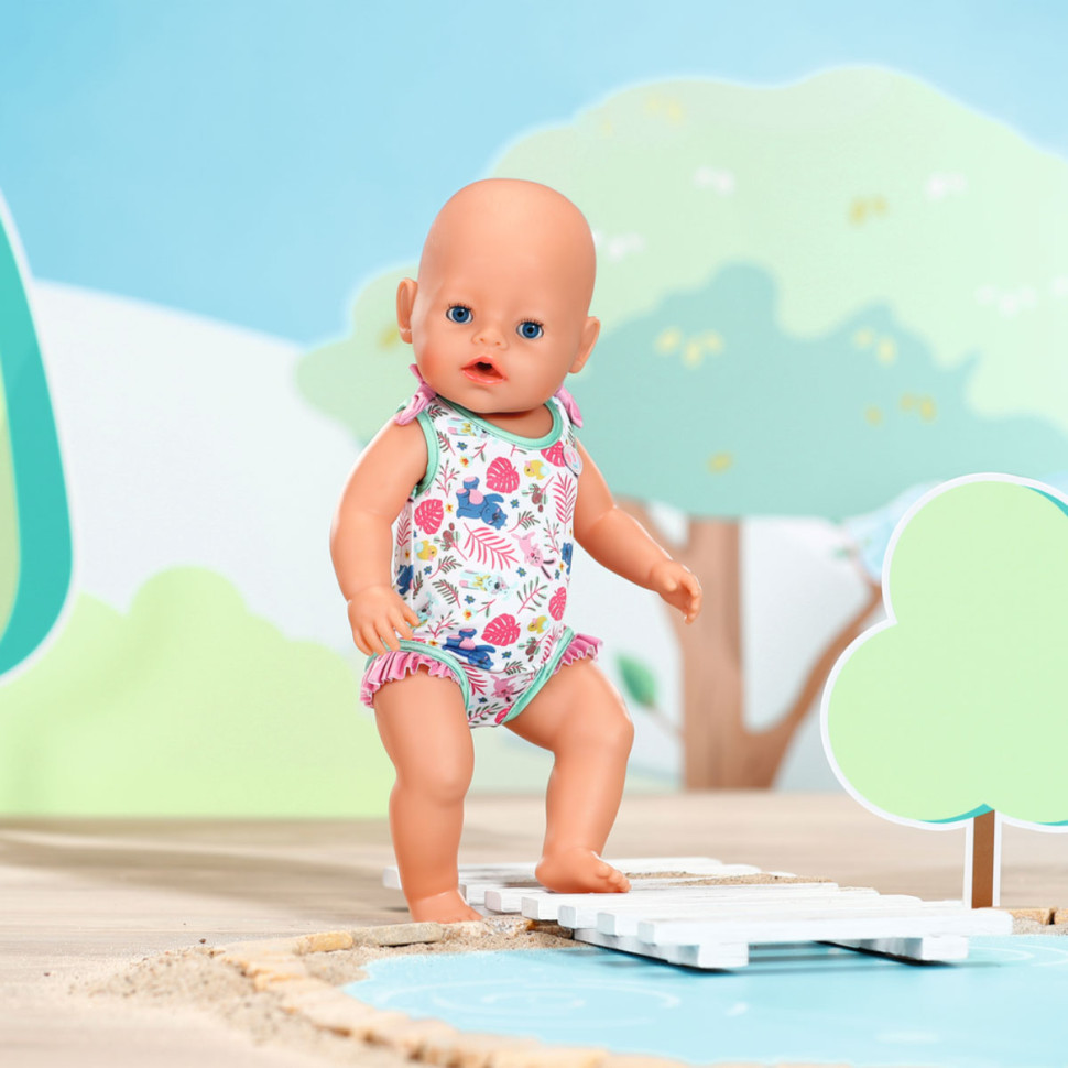 Набір одягу для пупса Стильний купальник BABY born 833636-1 на пупса 43 см