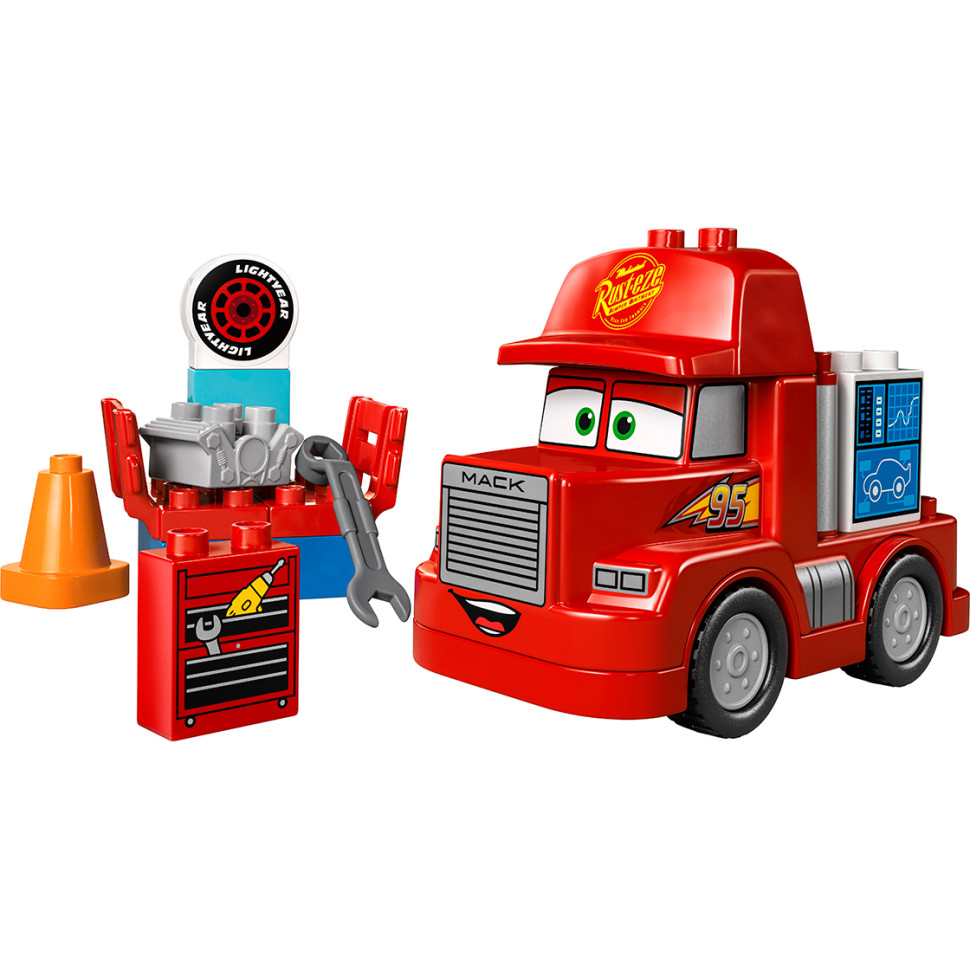 Конструктор LEGO DUPLO Disney Мак на скачках 10417, 14 деталей