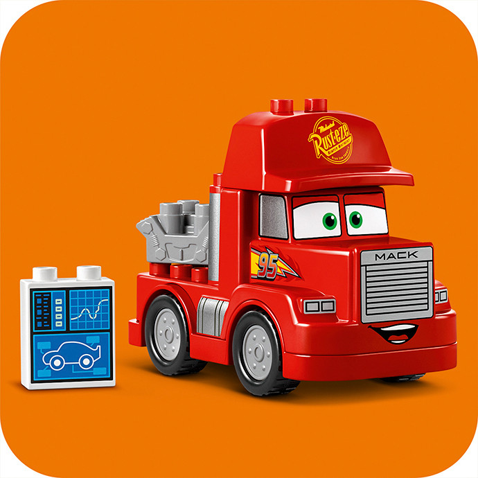 Конструктор LEGO DUPLO Disney Мак на скачках 10417, 14 деталей