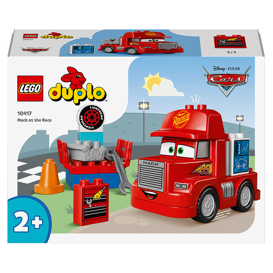 Конструктор LEGO DUPLO Disney Мак на скачках 10417, 14 деталей
