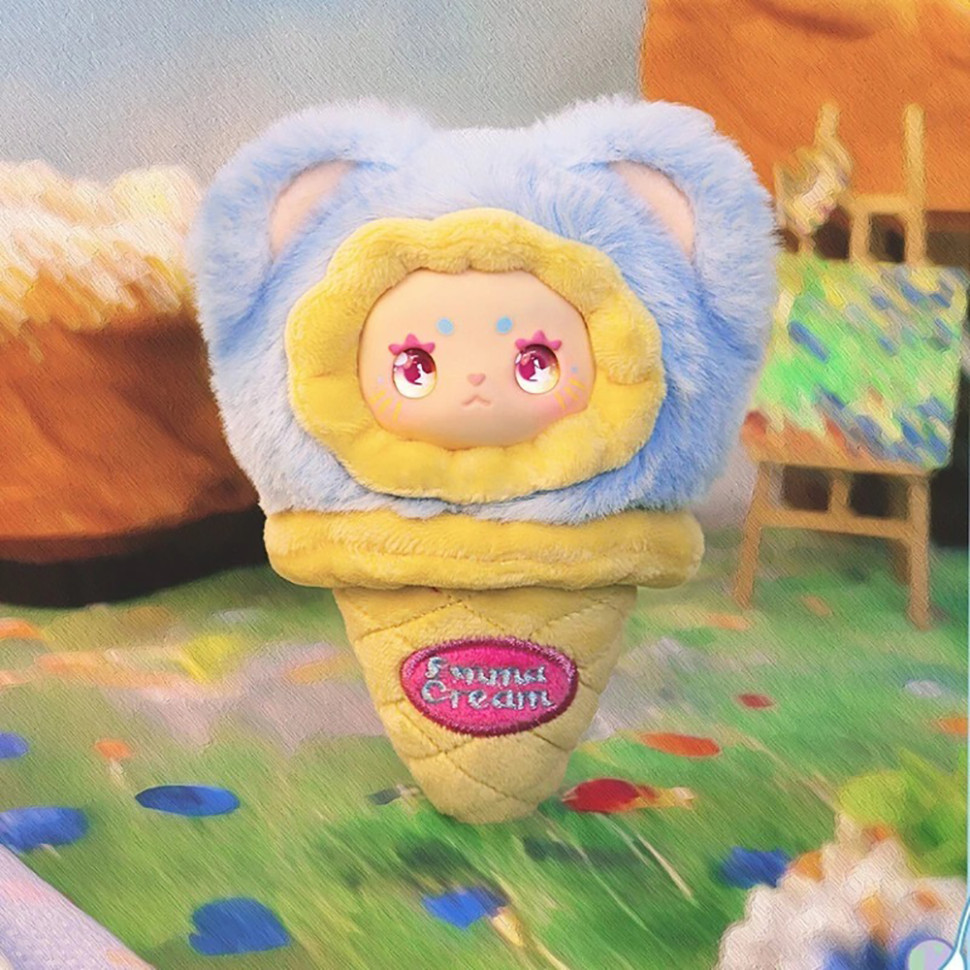 Колекційна м'яка іграшка з кільцем Морозивко Pop Top MJ-000095 Lucky Emma серії 