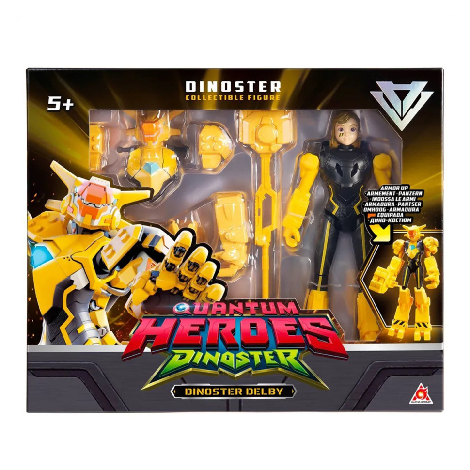 Игровая фигурка Делби Dinoster EU580832, 20 см, с аксессуарами