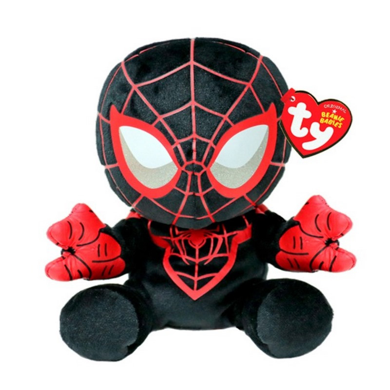 М'яконабивна дитяча іграшка Marvel «Майлз Моралес» TY Beanie Boos 44006, 15 см