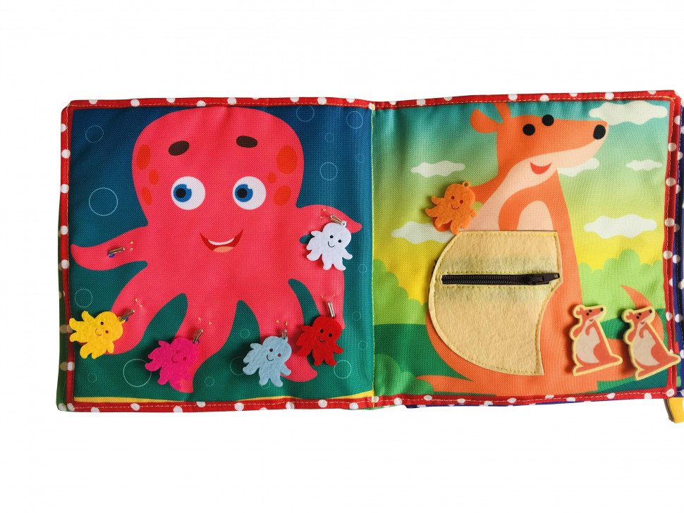 Фетровая книга для малышей Bambini 