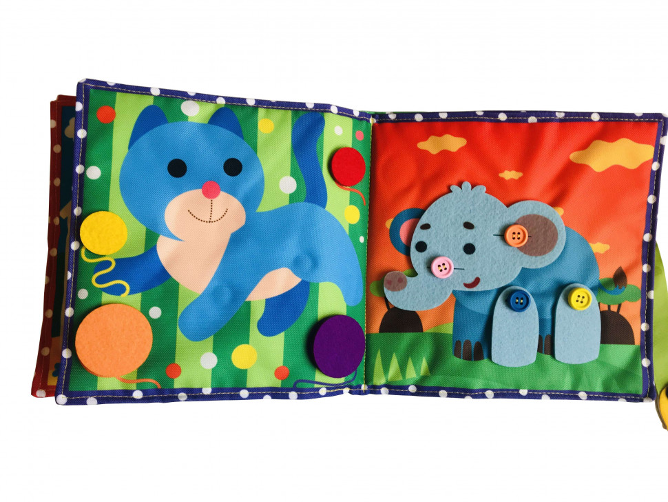 Фетровая книга для малышей Bambini 