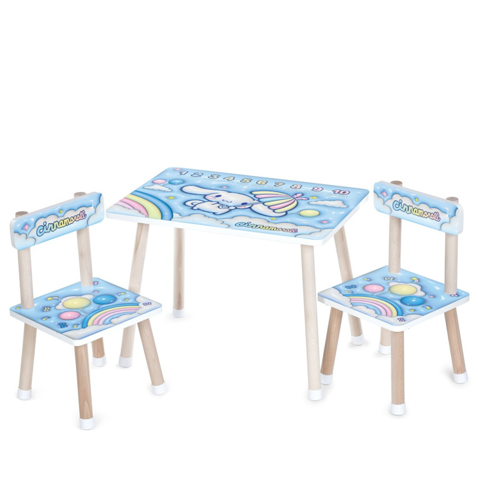 Детский Столик Bambi M 501-1 столешница 60 х 40 см, 2 стульчика