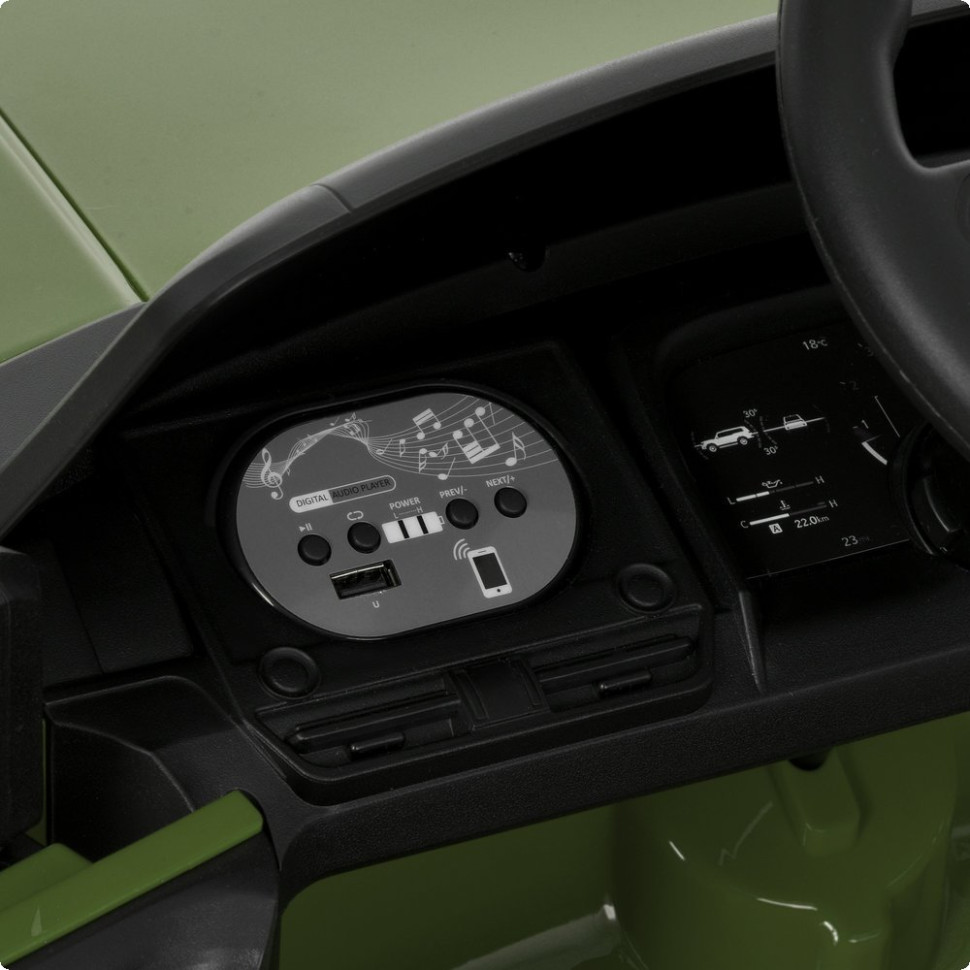 Детский электромобиль Джип Bambi M 6301EBLR-5 до 25 кг