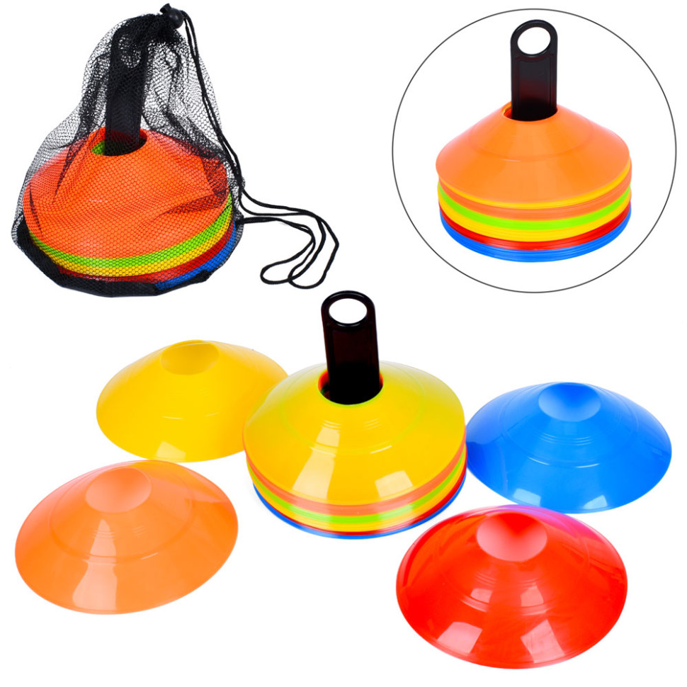 Набір фішок для розмітки Bambi MS 4168-1, 50 шт, 18 см, 5 кольорів