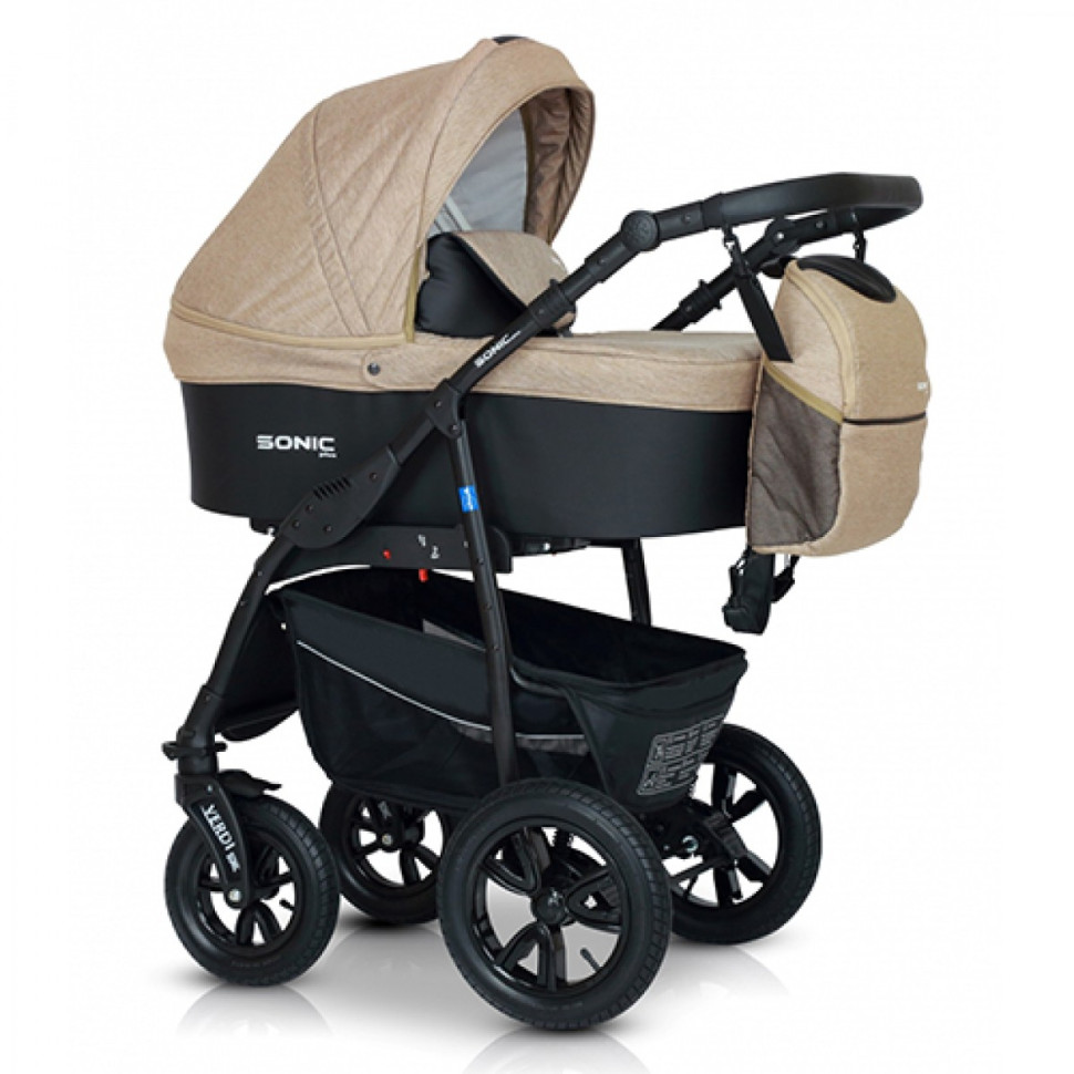 Коляска универсальная 3 в 1 Verdi Sonic Plus 9023-VSP-05 бежевый