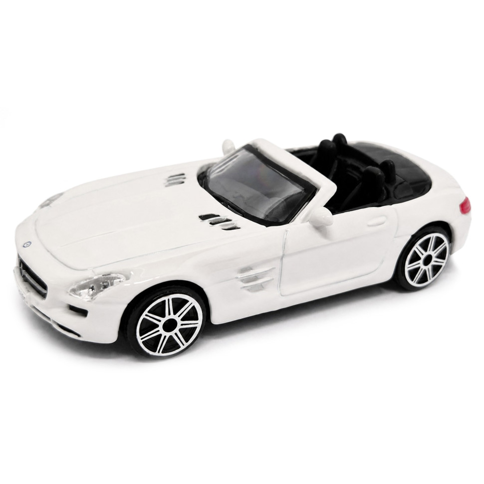 Коллекционная автомодель Mercedes-Benz SLS AMG Roadster Bburago 18-30010B-12 масштаб 1:43