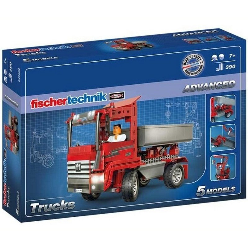 Конструктор детский ADVANCED Грузовик fisсhertechnik FT-540582, 390 деталей
