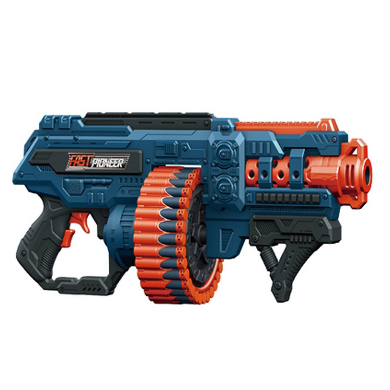Детский игрушечный пистолет-автомат Blaster BIG909 на батарейках