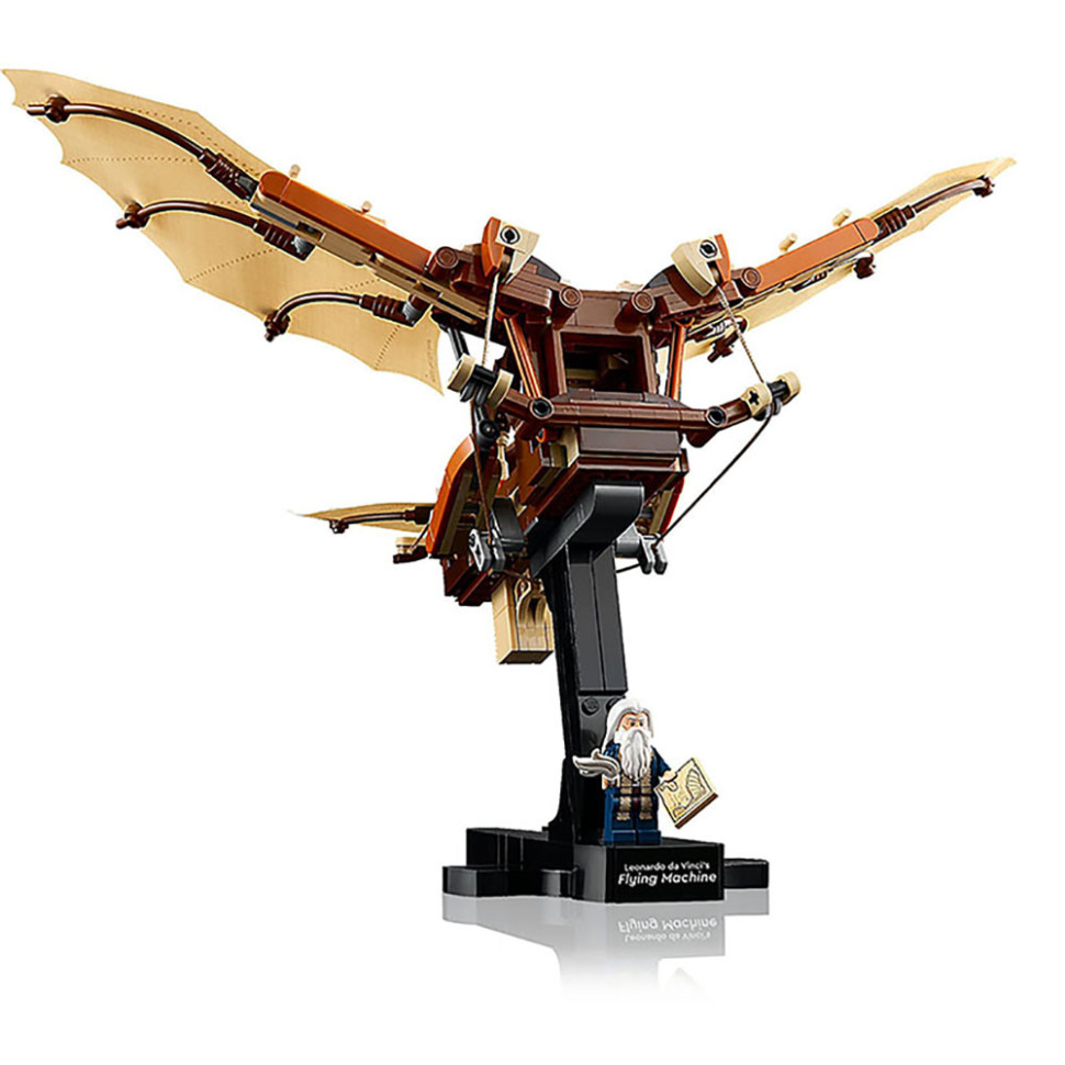 Конструктор LEGO Icons Летательный аппарат Леонардо да Винчи 10363, 493 детали