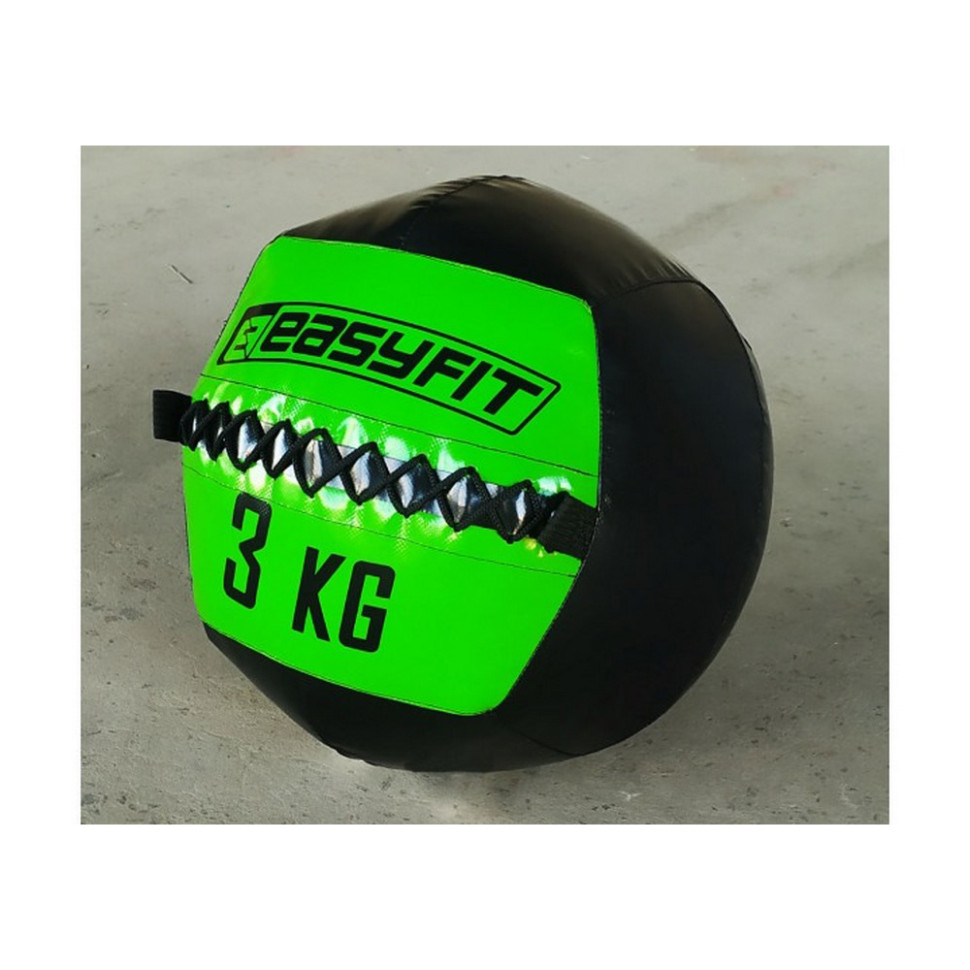 Медичний м'яч Wall Ball (медбол, волболл) EasyFit EF-WB-03, 3 кг