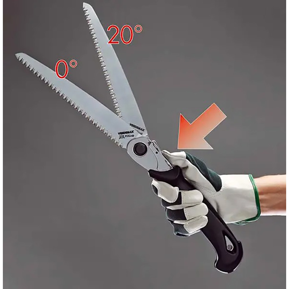 Пила складная профессиональная Verdemax 8015358042673, 21 см