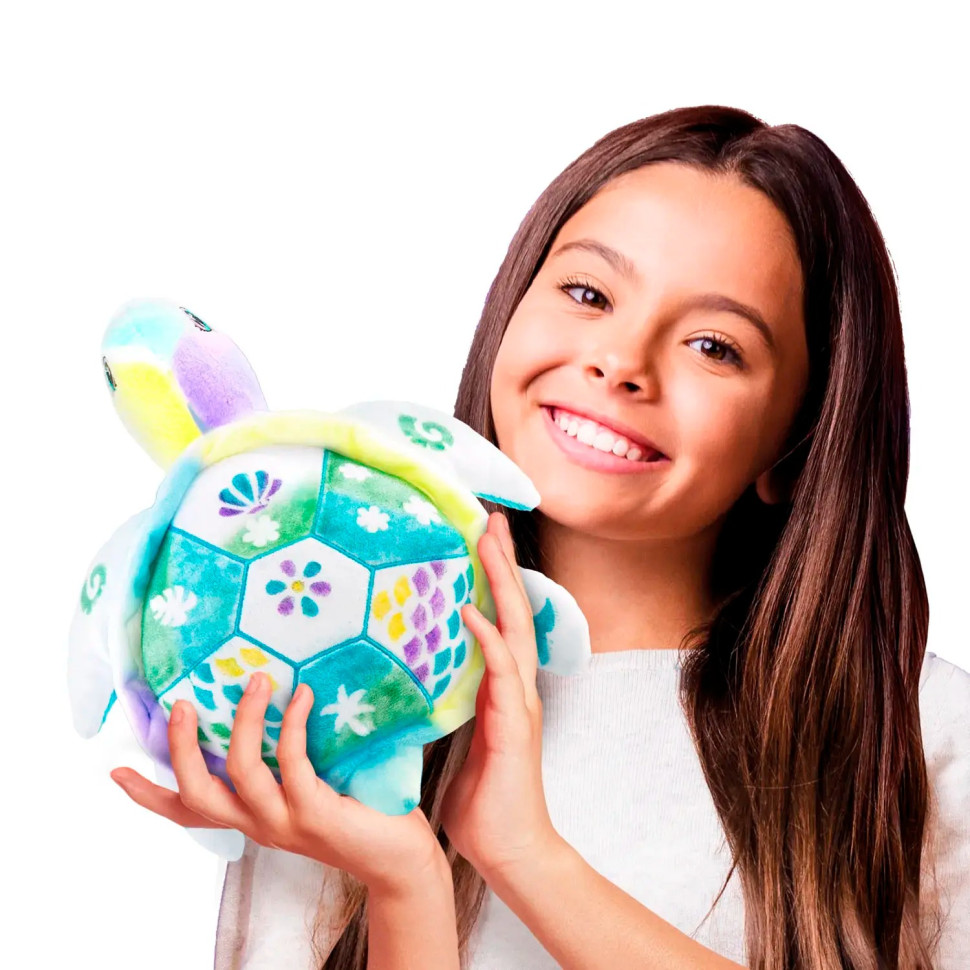 Набор для творчества DIY AIRBRUSH PLUSH NATURE Зеленая Черепаха CanalToys OFG280, 120 трафаретов